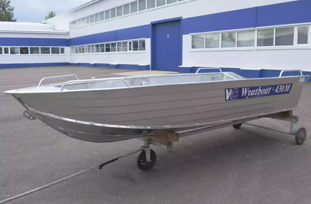Алюминиевая лодка  Wyatboat-430М в Новомосковске