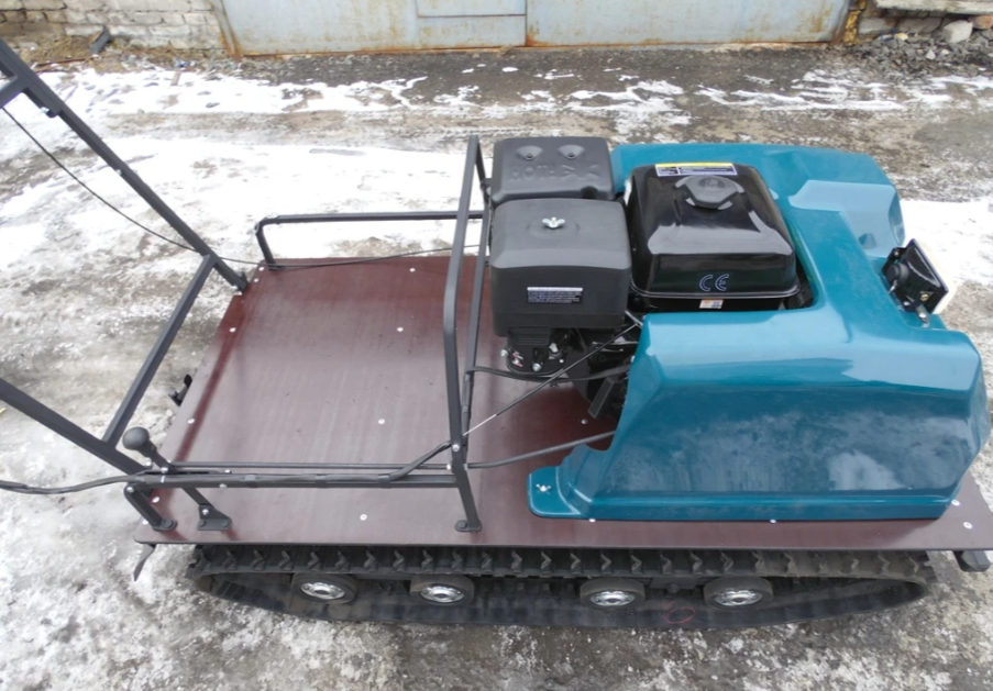 Мотобуксировщик AhtaR LR13 с реверс-вариатором Буран (задний ход) в Новомосковске