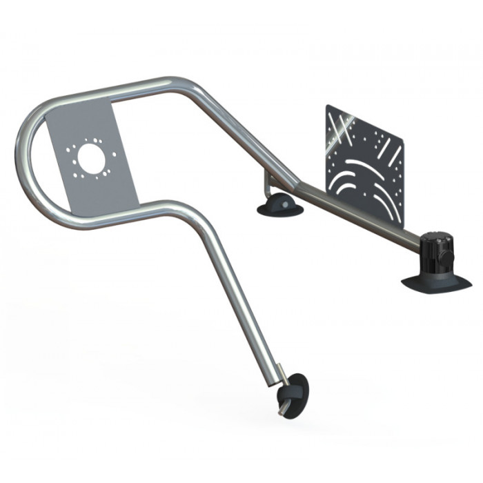 Стойка рулевая с креплением на баллон надувной лодки 32мм быстросъемная в Новомосковске