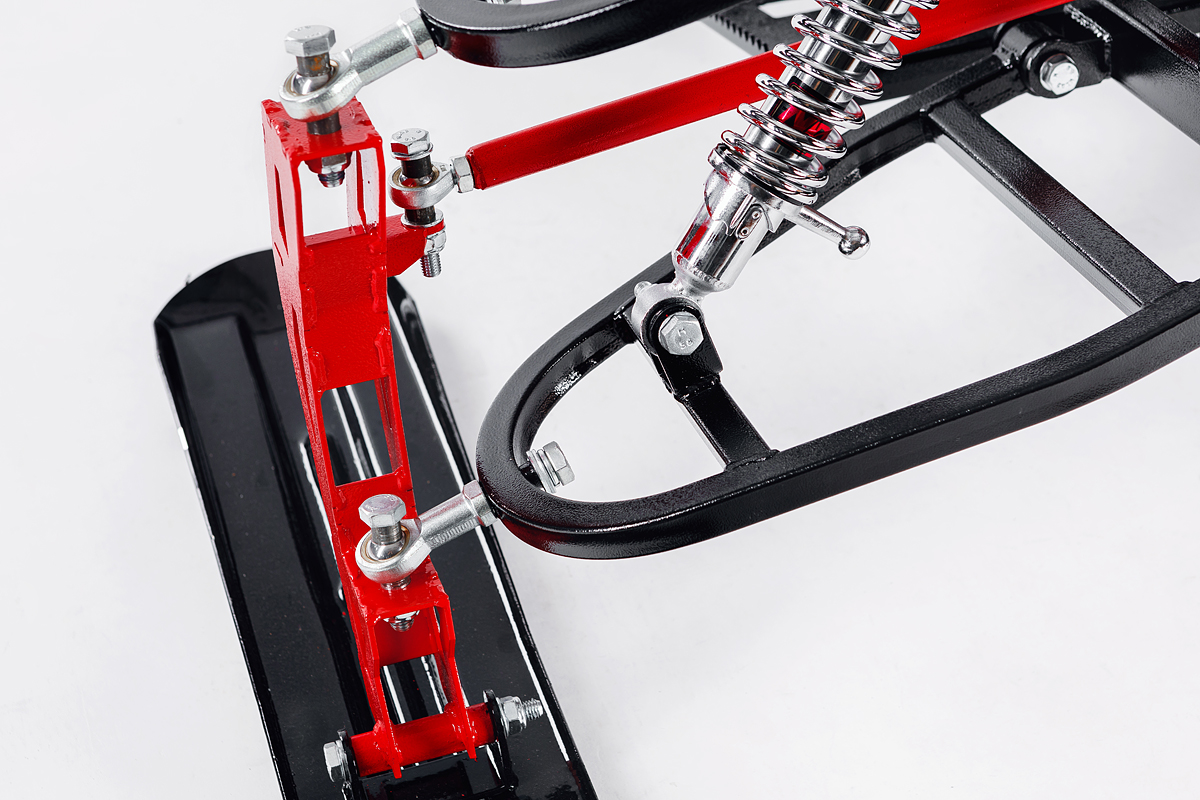 Лыжный модуль IKUDZO с подогревом ручек пластиковые лыжи в Новомосковске