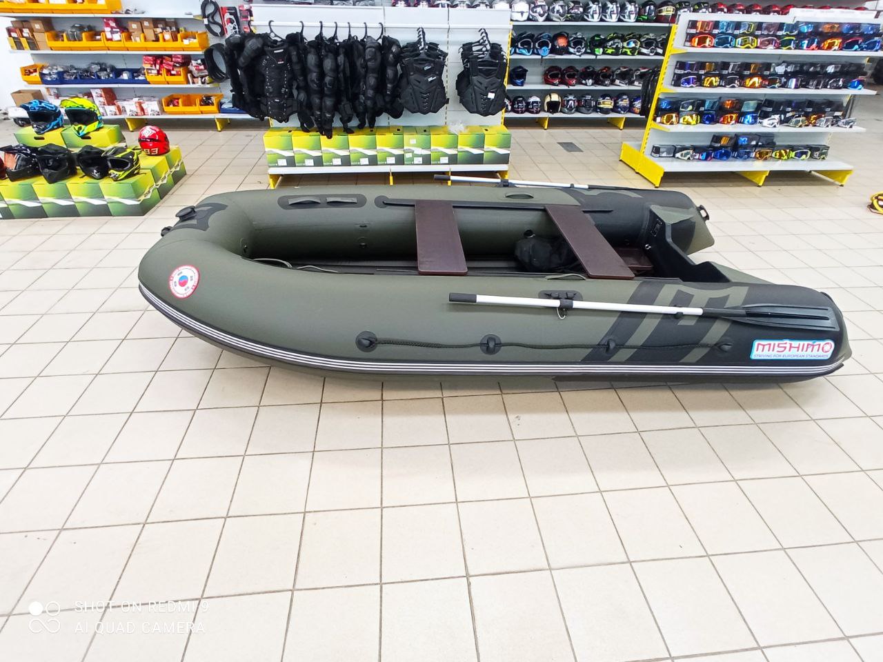 Лодка MISHIMO RIVER JET 390 под водомет в Новомосковске
