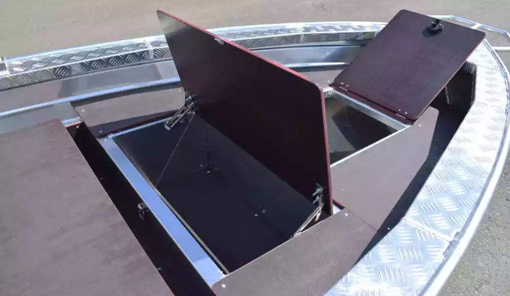 Алюминиевая лодка Wyatboat-390Р Fish в Новомосковске