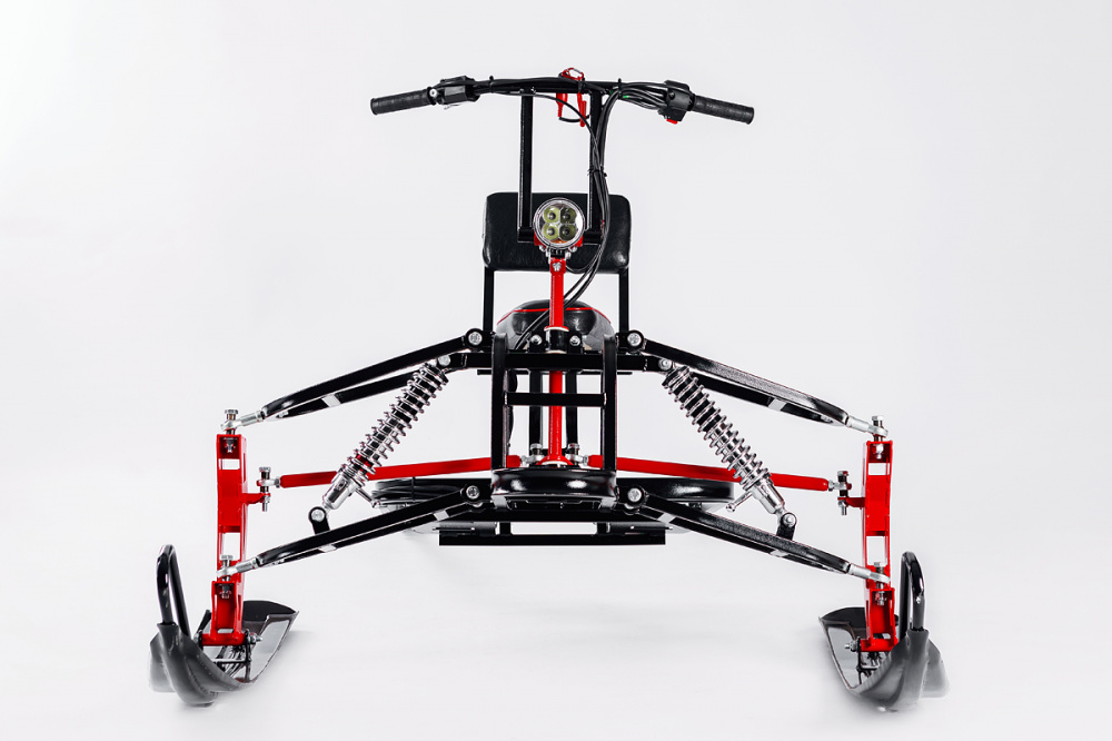 Лыжный модуль IKUDZO с подогревом ручек пластиковые лыжи в Новомосковске