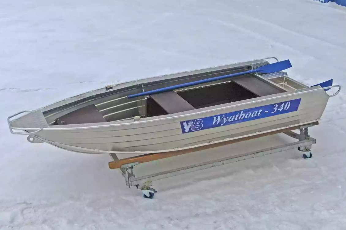 Алюминиевая лодка Wyatboat-340 Р в Новомосковске