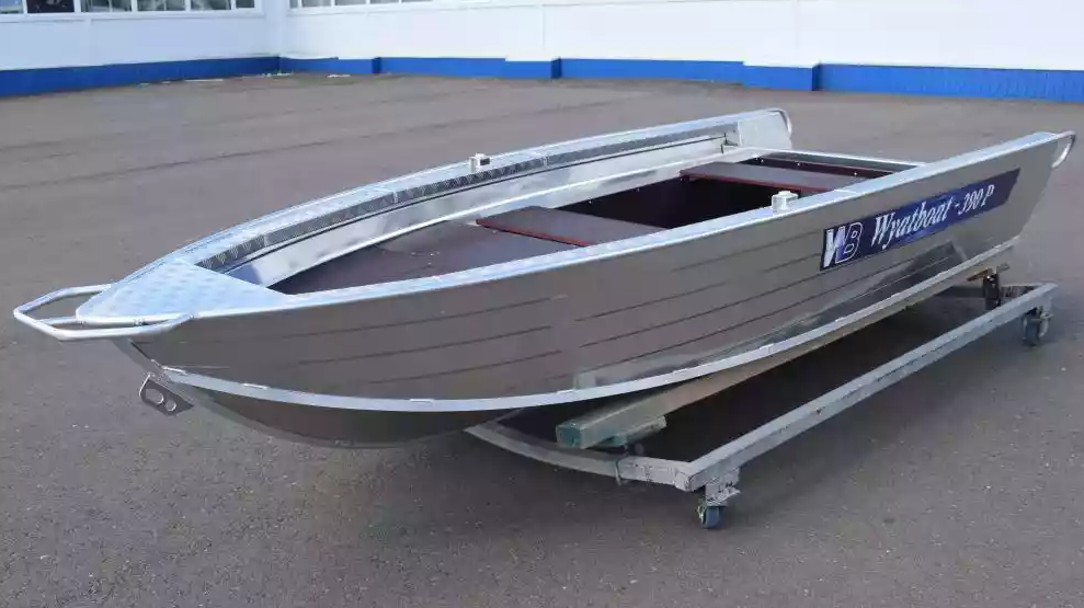Алюминиевая лодка Wyatboat-390Р Fish в Новомосковске