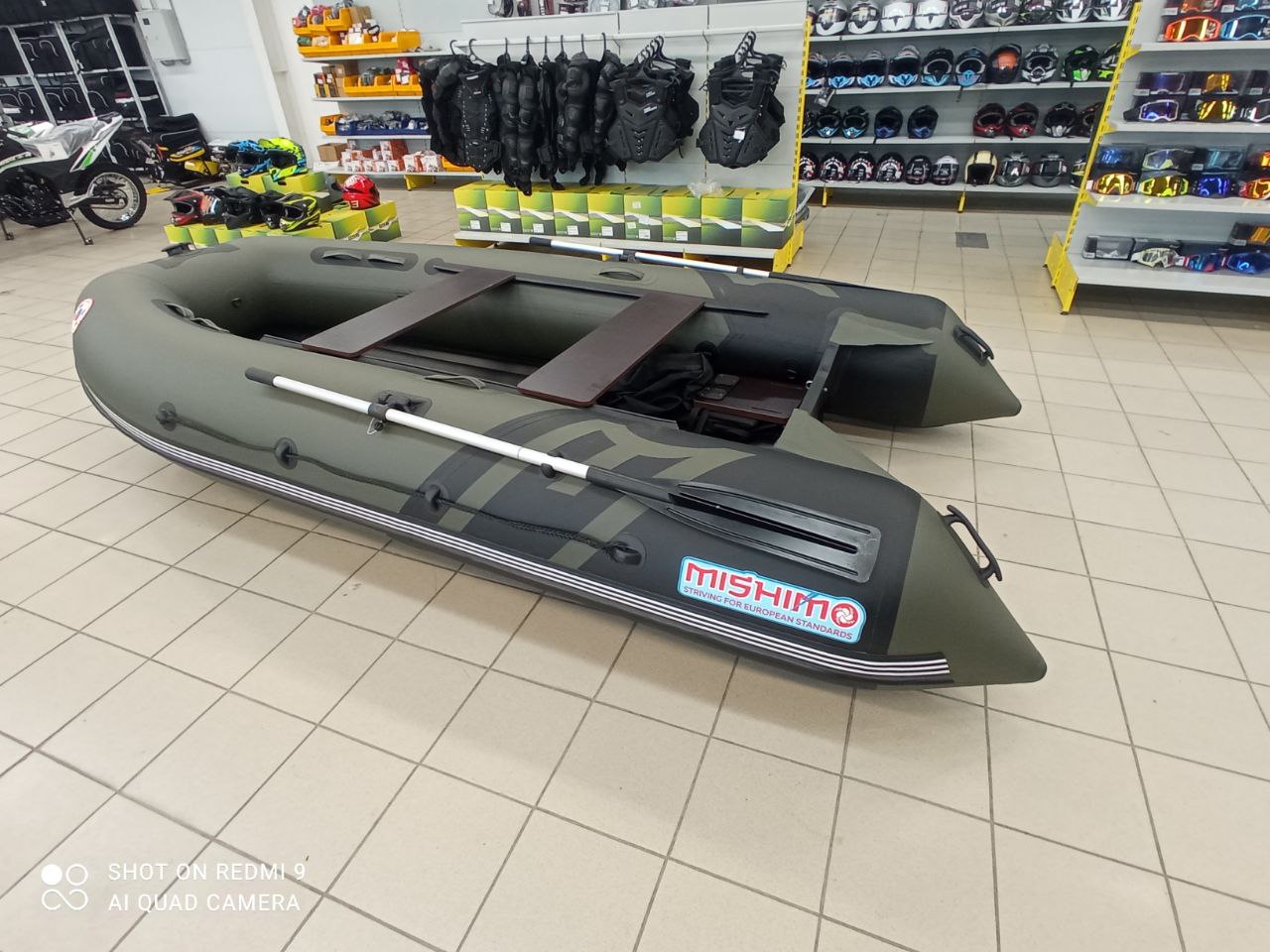 Лодка MISHIMO RIVER JET 390 под водомет в Новомосковске