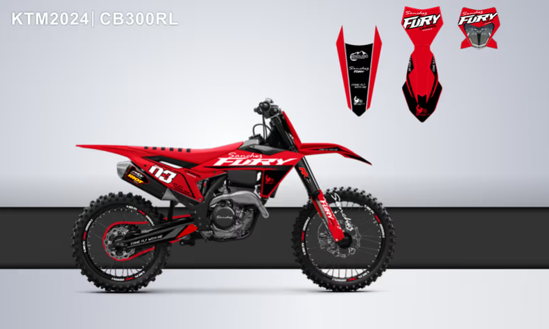 Кроссовый мотоцикл Sanchez Fury CB300RL в Новомосковске