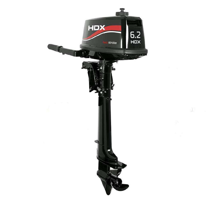Лодочный мотор 2-х тактный HDX R series T 6,2 BMS (с топливным баком 24л) в Новомосковске