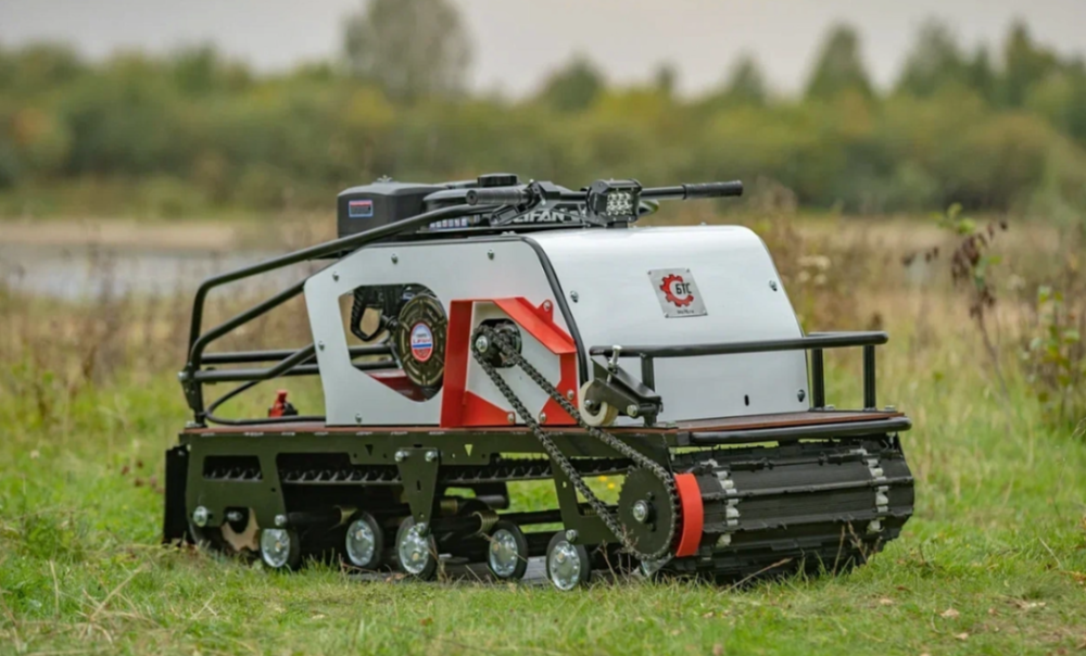 Мотобуксировщик БТС  «LONG» 500/15  э/зап LIFAN (18 Ватт) в Новомосковске