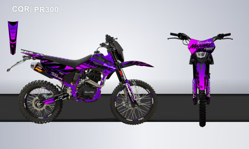 Кроссовый мотоцикл Sanchez Maniac PR300 в Новомосковске