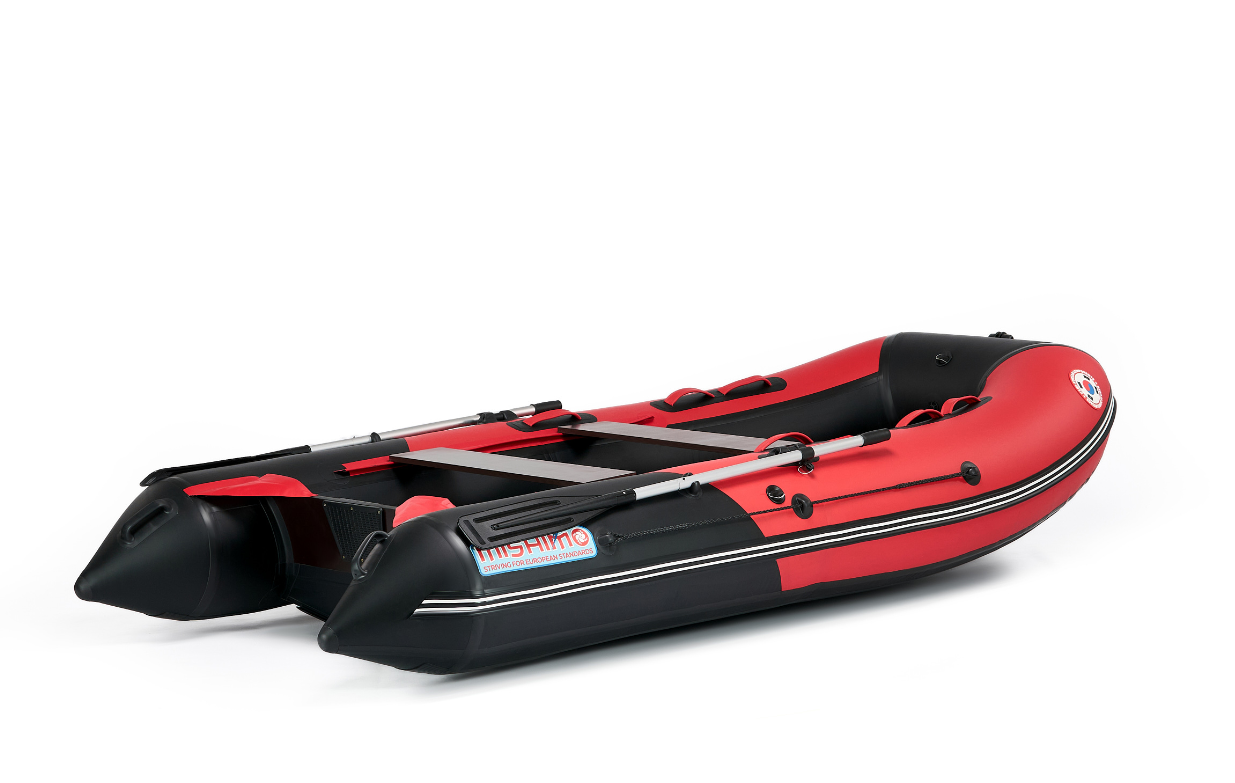 КОМПЛЕКТ ЛОДКА MISHIMO PRO 350 + ЛОДОЧНЫЙ МОТОР MARLIN MP 9.9 (15) AMHS PROLINE в Новомосковске