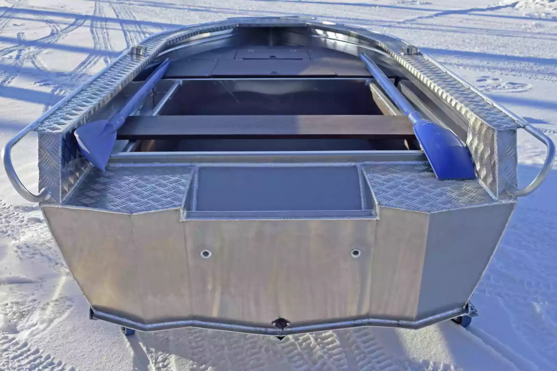 Алюминиевая лодка Wyatboat-370 Р FISH в Новомосковске