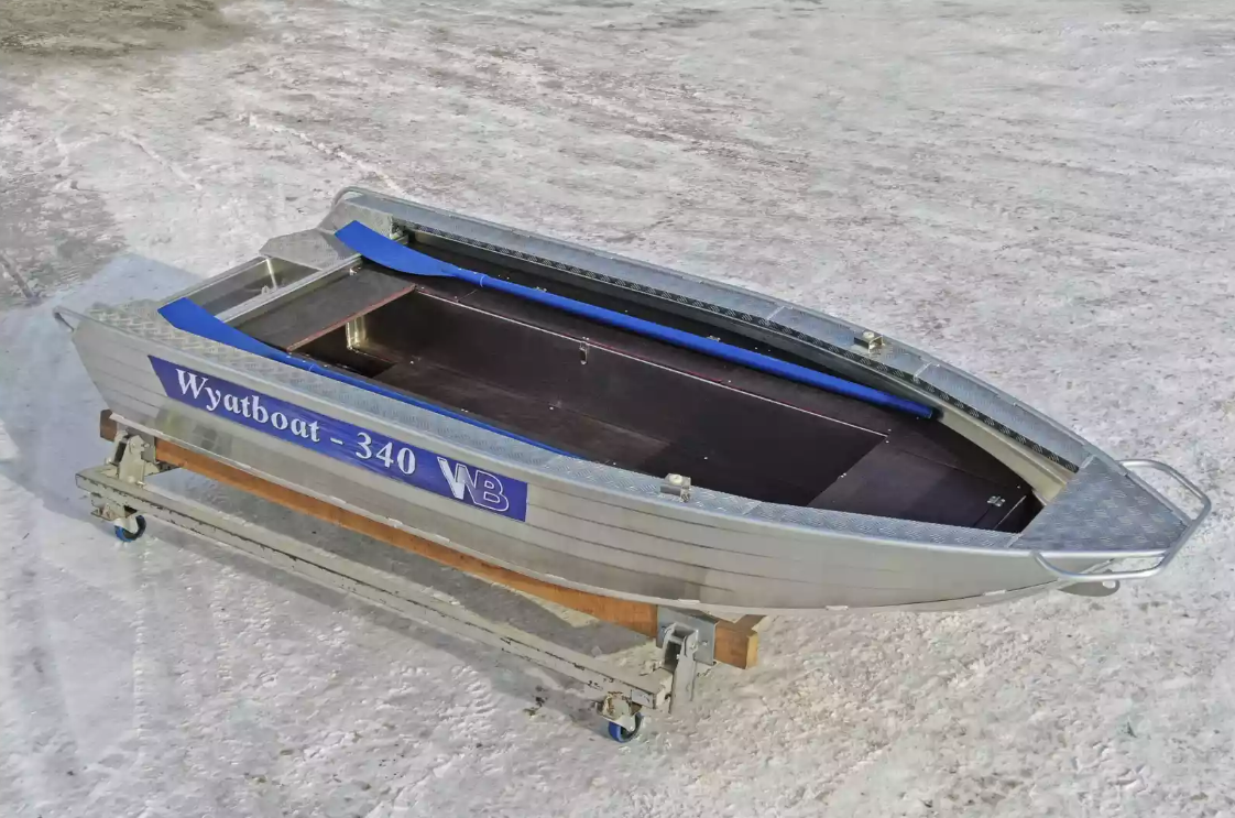 Алюминиевая лодка Wyatboat-340 РМ в Новомосковске
