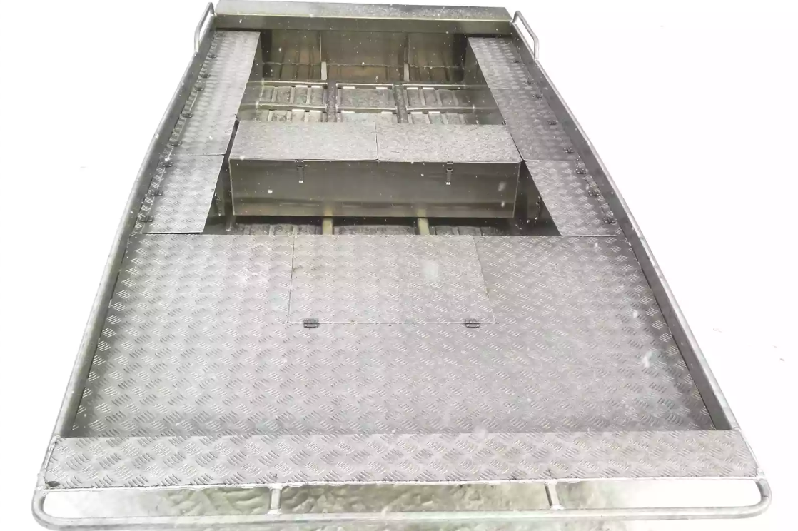 Алюминиевая лодка Wyatboat-390 Jonboat в Новомосковске