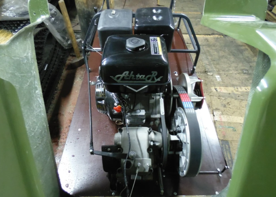 Мотобуксировщик AhtaR LR13 с реверс-вариатором Буран (задний ход) в Новомосковске