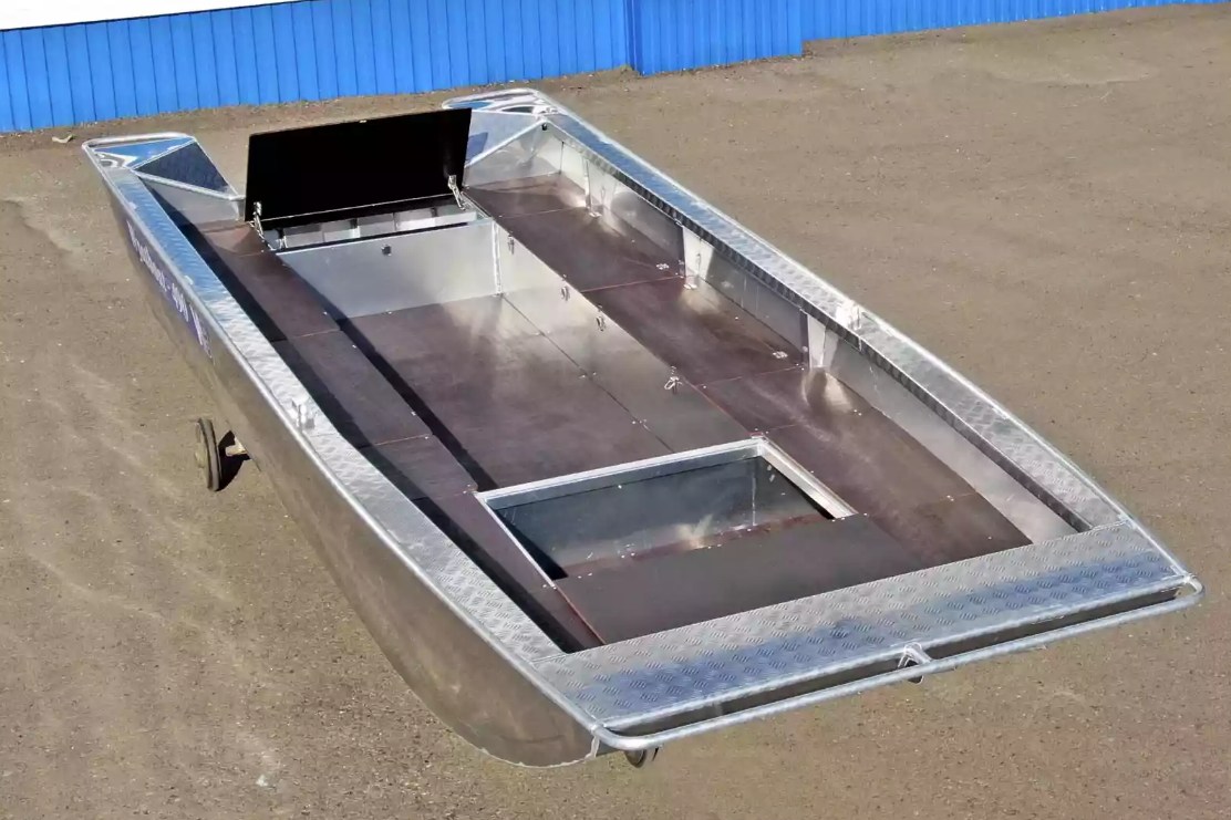 Алюминиевая лодка Wyatboat-490 Jonboat в Новомосковске