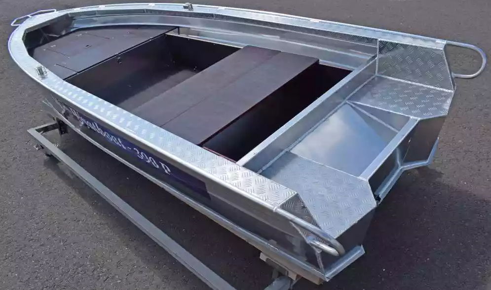 Алюминиевая лодка Wyatboat-390Р Fish в Новомосковске
