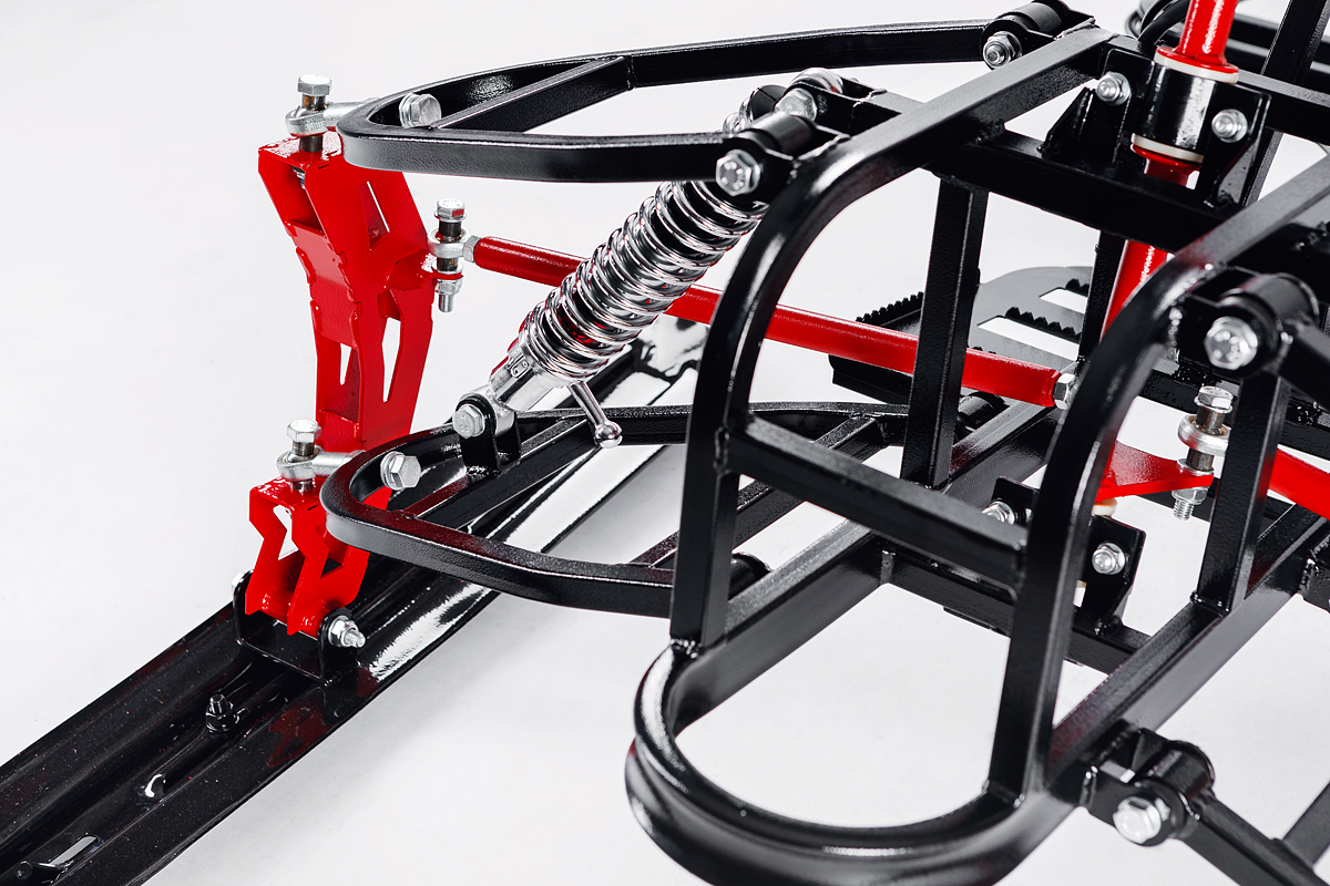 Лыжный модуль IKUDZO с подогревом ручек пластиковые лыжи в Новомосковске