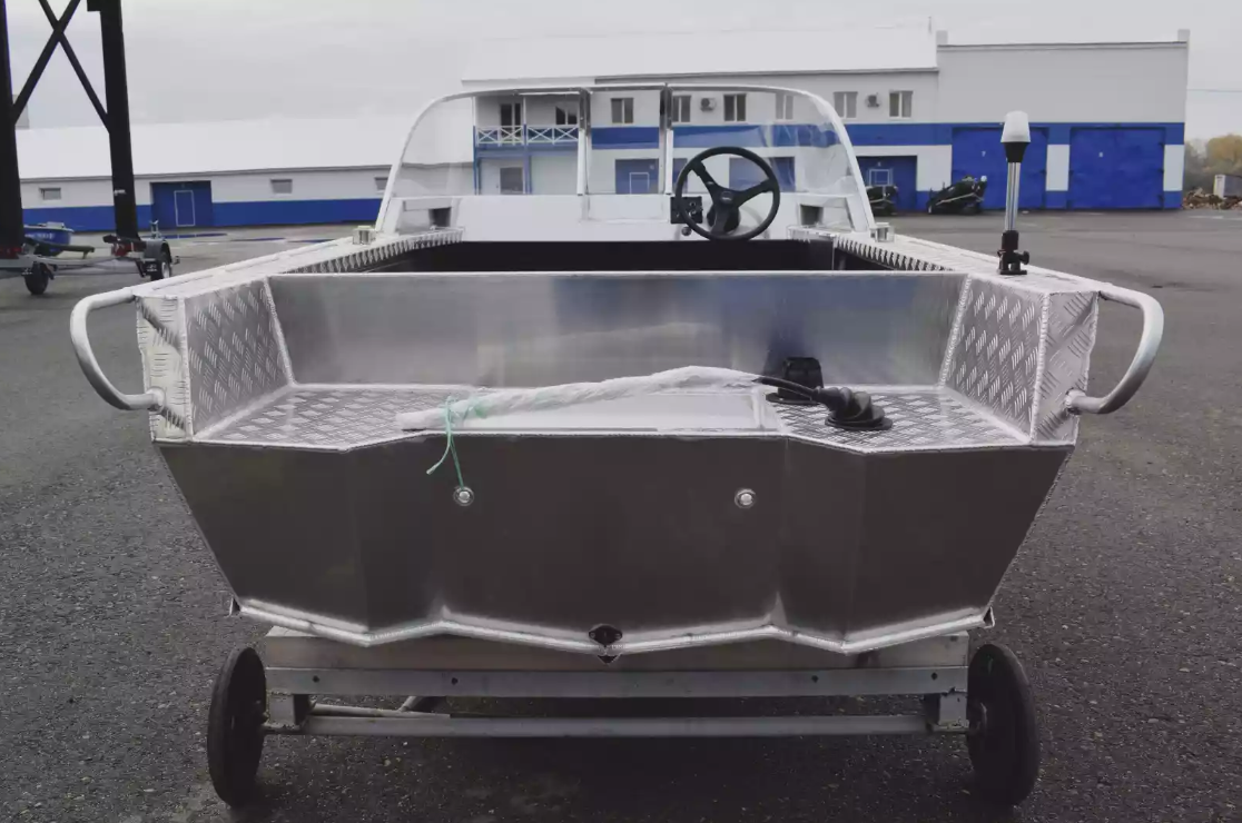 Алюминиевая лодка Wyatboat-390 Pro в Новомосковске