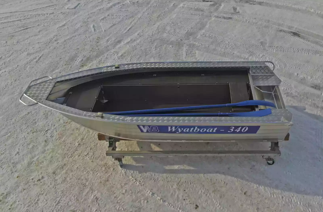 Алюминиевая лодка Wyatboat-340 РМ в Новомосковске