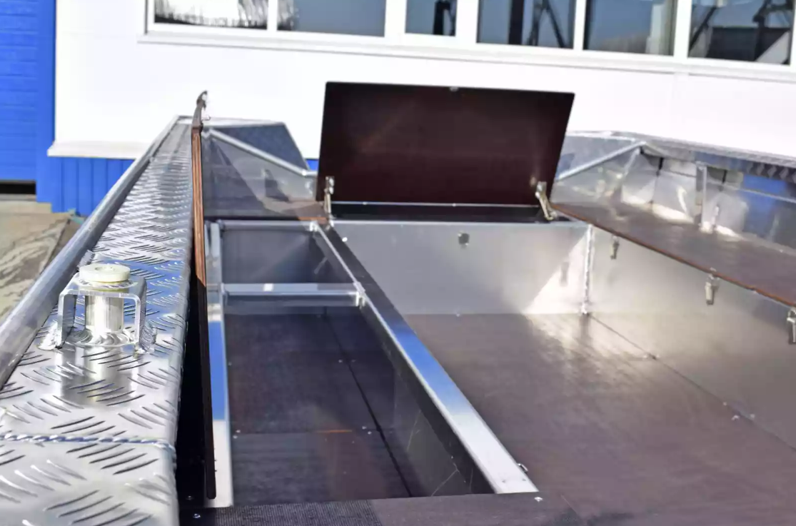 Алюминиевая лодка Wyatboat-490 Jonboat в Новомосковске