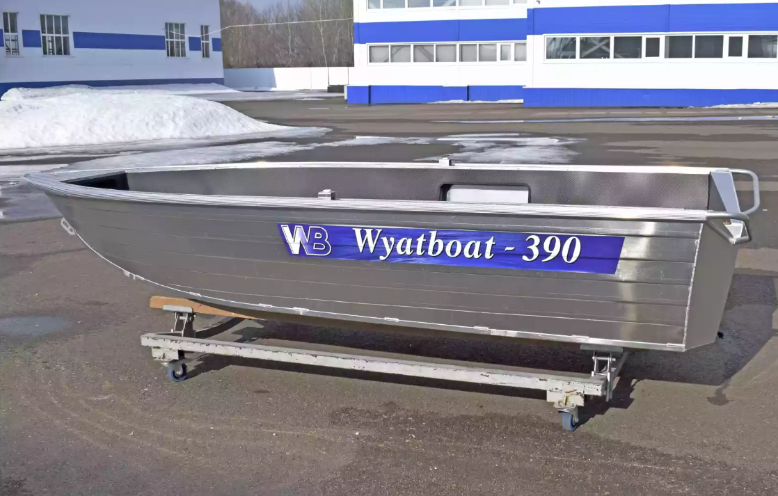 Алюминиевая лодка Wyatboat-390 Р NEW в Новомосковске