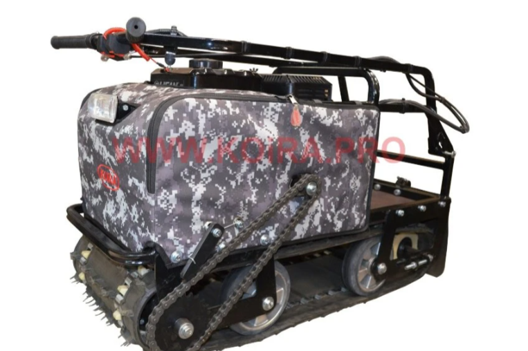 Мини мотобуксировщик КОЙРА "Вжик" (107 см) 7 л/с с ручным стартером в Новомосковске