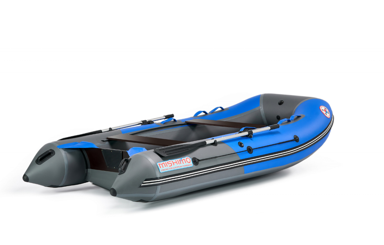 КОМПЛЕКТ ЛОДКА MISHIMO PRO 350 + ЛОДОЧНЫЙ МОТОР MARLIN MP 9.9 (15) AMHS PROLINE в Новомосковске