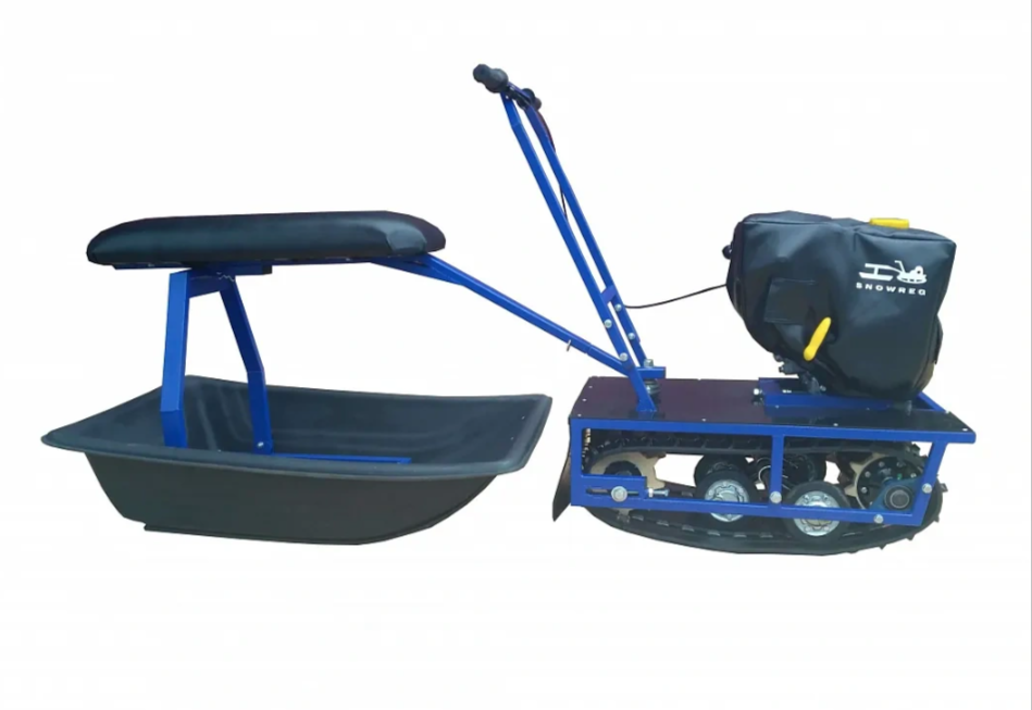 Мини-мотобуксировщик Альбатрос-М с фарой в Новомосковске