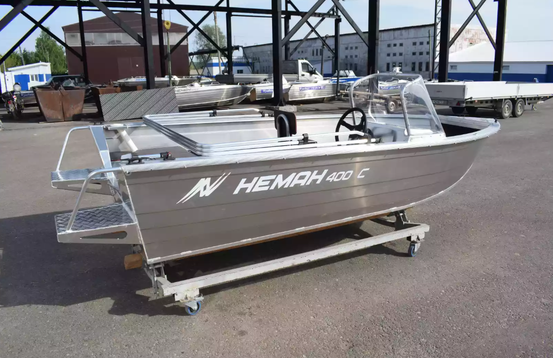 Алюминиевая лодка Неман-400 С в Новомосковске