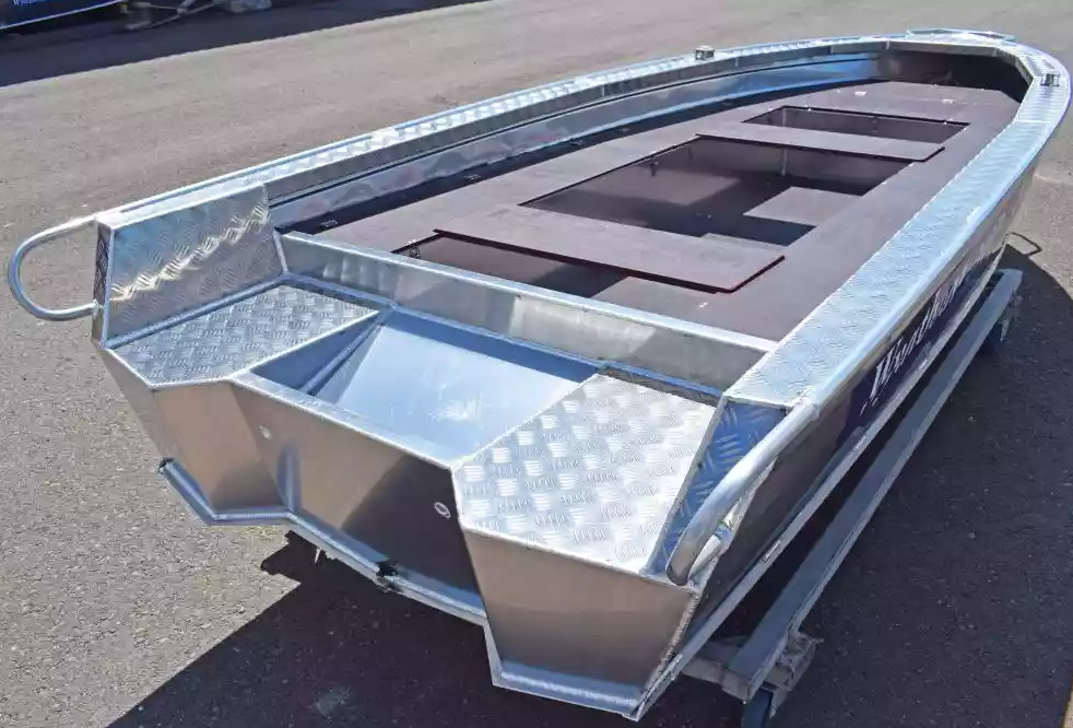Алюминиевая лодка Wyatboat-390РМ в Новомосковске