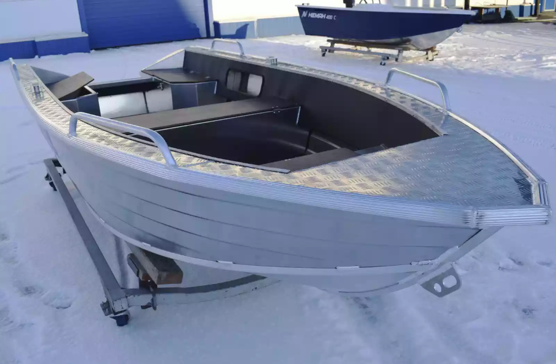 Алюминиевая лодка Wyatboat-370 в Новомосковске