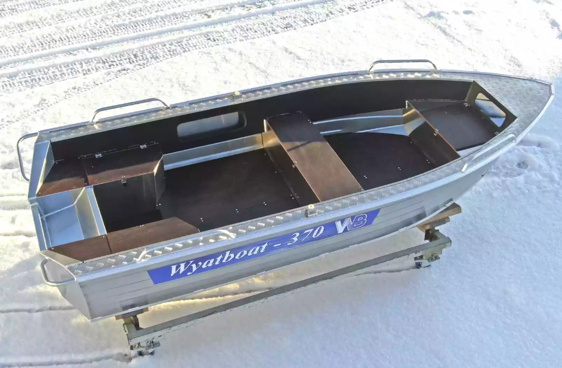 Алюминиевая лодка Wyatboat-370 в Новомосковске