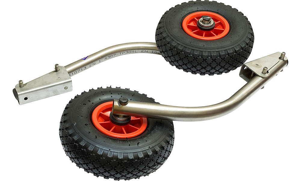 Транцевые колеса модульные для нднд из нержавеющей стали в Новомосковске