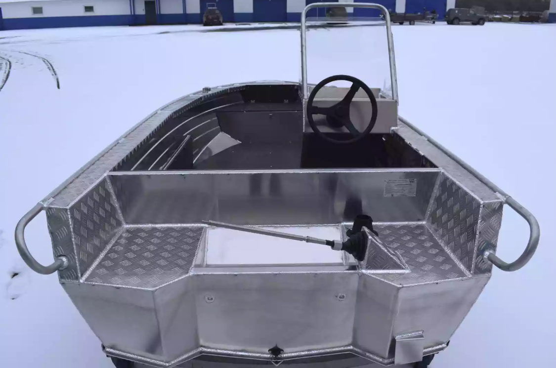 Алюминиевая лодка Wyatboat-390 C в Новомосковске