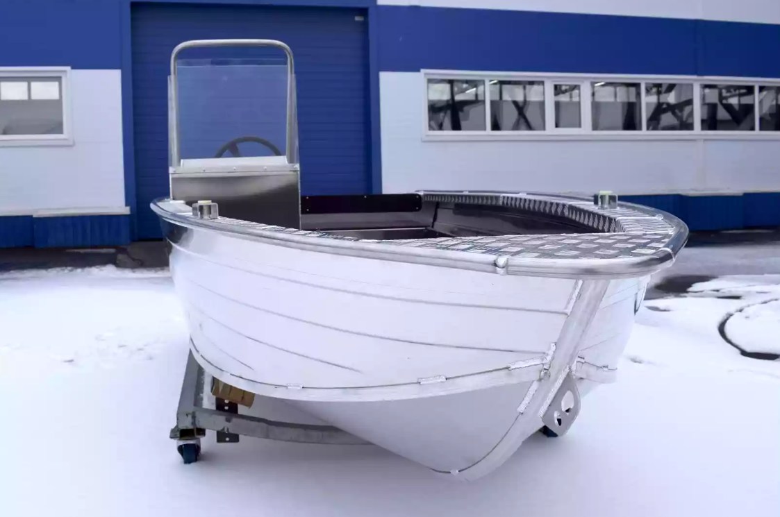 Алюминиевая лодка Wyatboat-390 C в Новомосковске