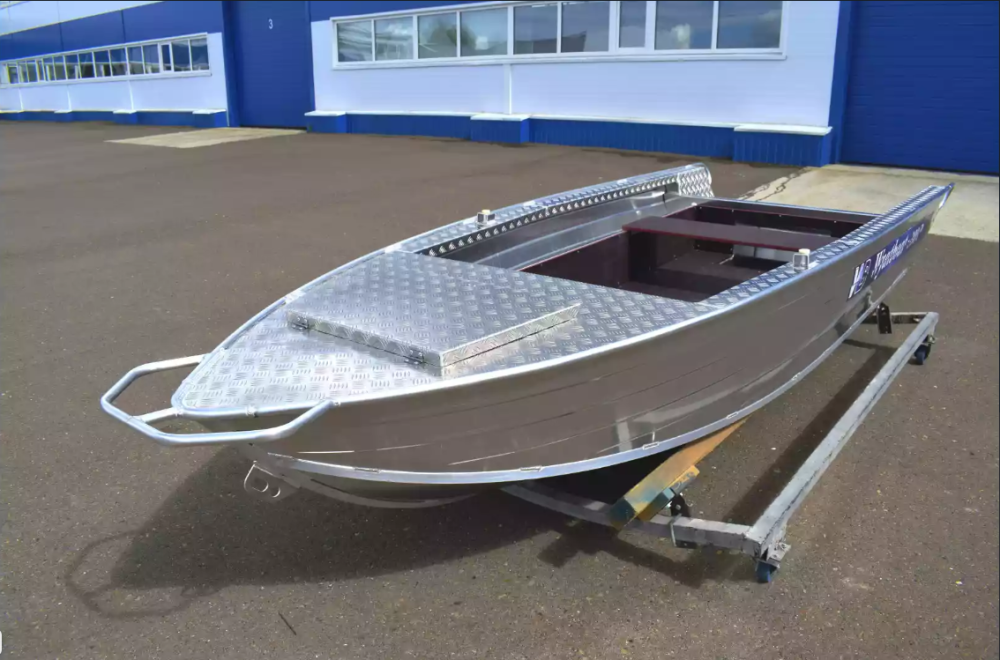 Алюминиевая лодка Wyatboat-390Р PRO в Новомосковске