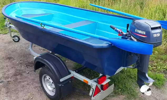 Стеклопластиковая лодка Neman-340 (тримаран) в Новомосковске