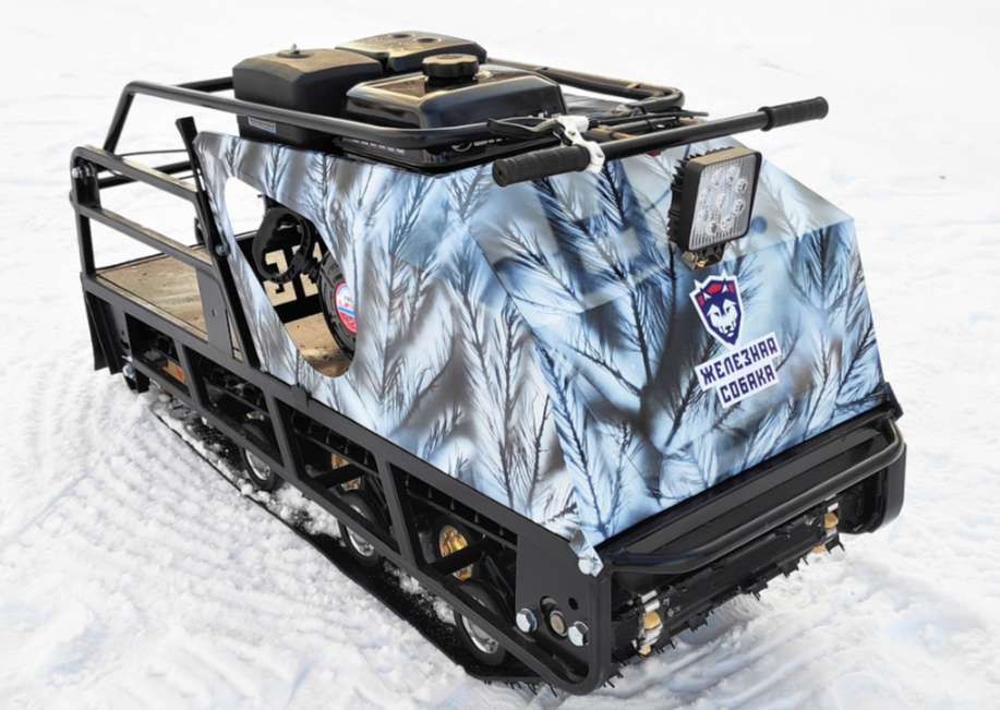 Мотобуксировщик Irondog (Железная собака) M600 20  Камуфляж Охотник в Новомосковске