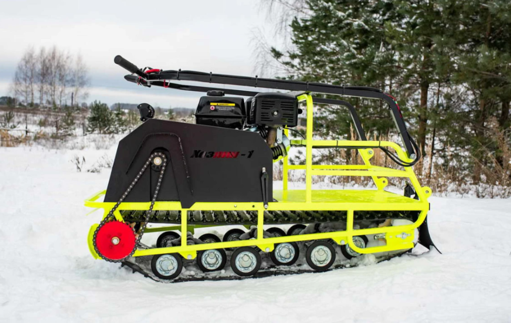 Мотобуксировщик Бурлак ХОЗЯИН-1 (капот металл) в Новомосковске