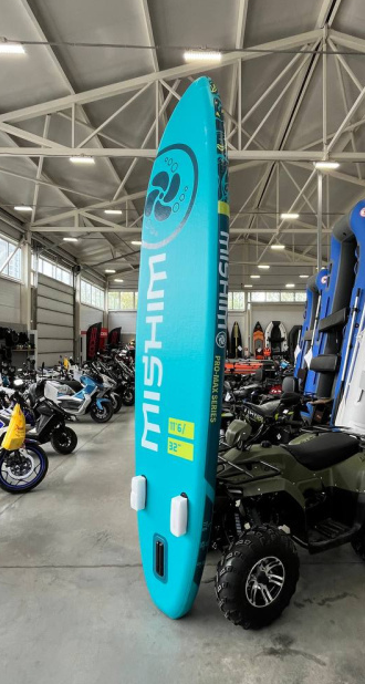 SUP (САП) Доска MISHIMO PRO-MAX Light Teal 11’ (335см) в Новомосковске