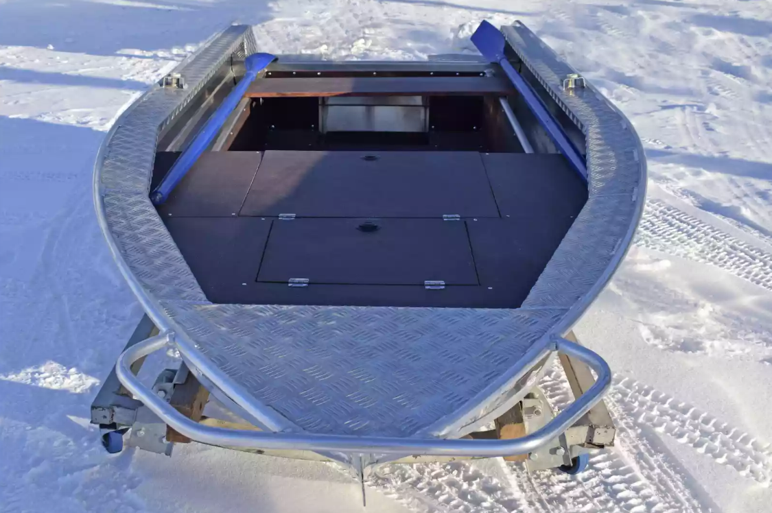 Алюминиевая лодка Wyatboat-370 Р FISH в Новомосковске