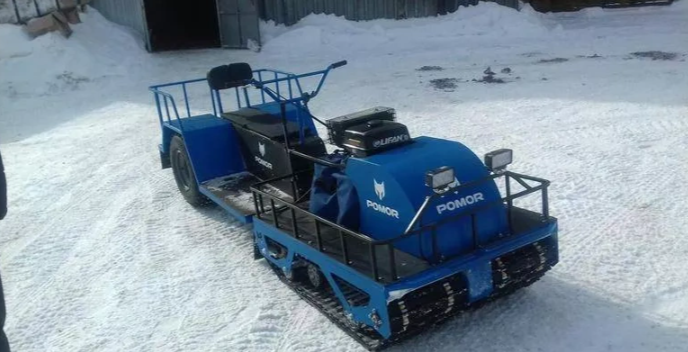 Мотобуксировщик POMOR X-2 K20 в Новомосковске