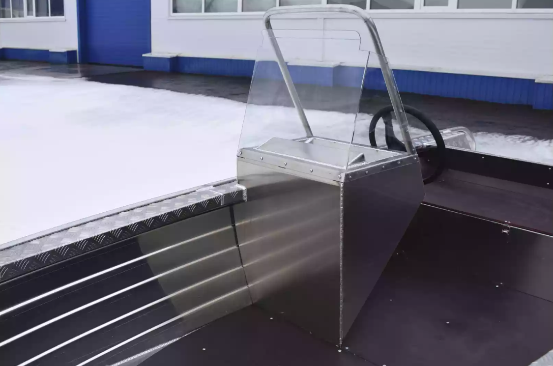 Алюминиевая лодка Wyatboat-390 C в Новомосковске