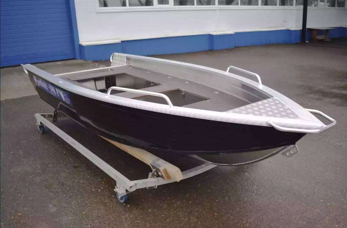 Алюминиевая лодка Wyatboat-390РМ в Новомосковске