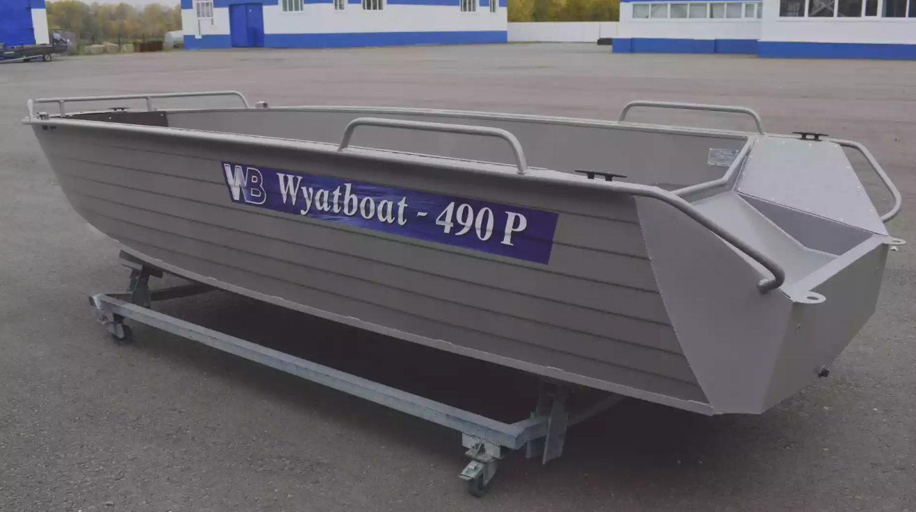 Алюминиевая лодка Wyatboat-490 P в Новомосковске