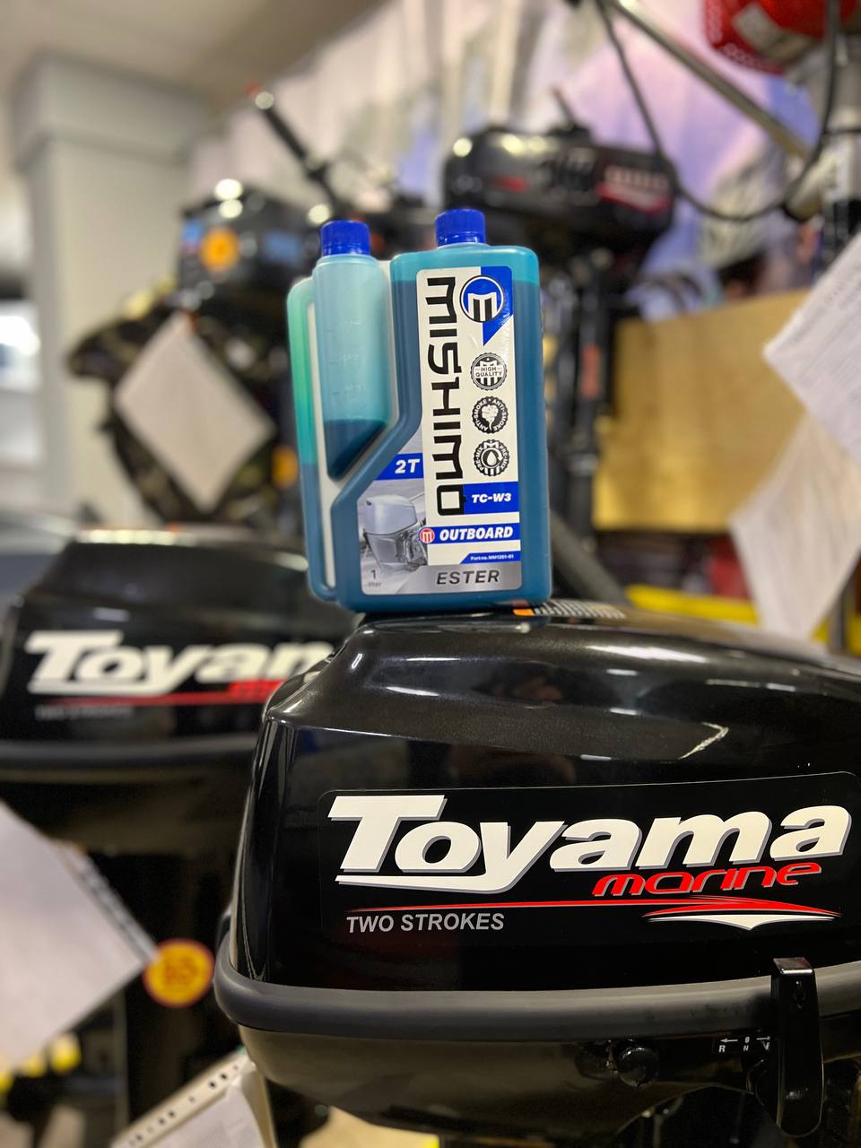 Масло MISHIMO 2T OUTBOARD (ESTER) полусинтетика 1 л в Новомосковске