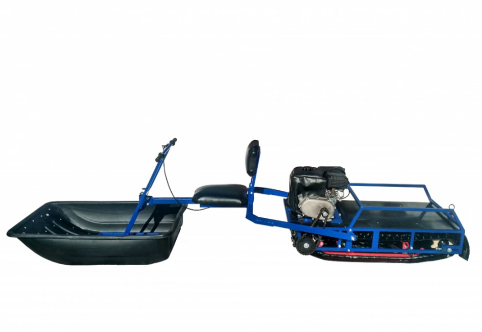 Мотобуксировщик толкач Альбатрос-XL8 с модулем. С фарой, тележки в Новомосковске