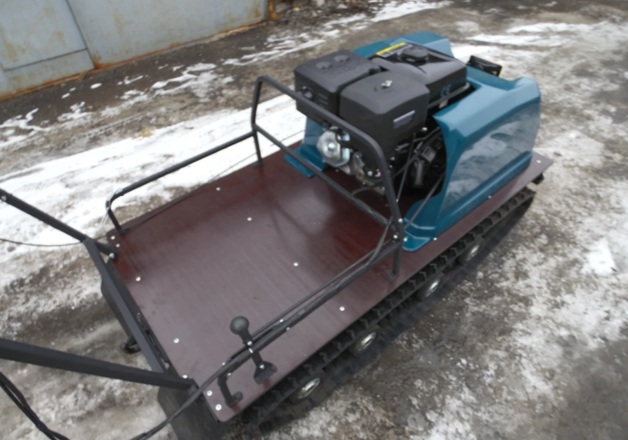 Мотобуксировщик AhtaR LR13 с реверс-вариатором Буран (задний ход) в Новомосковске