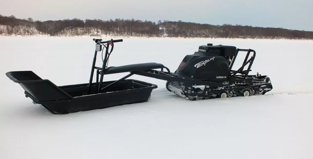 Мотобуксировщик Тофалар 500 с модулем Толкач в Новомосковске